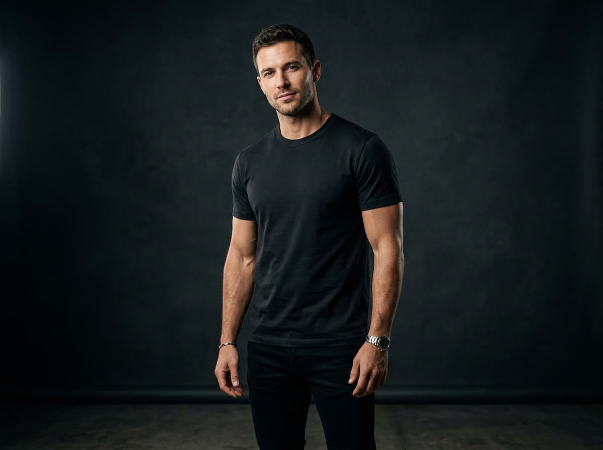 Miniatura TOUCH Black Tee